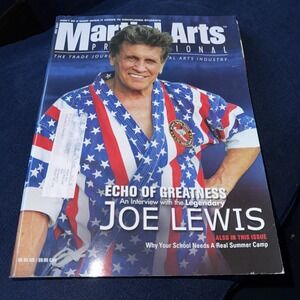 Martial Arts Professional Magazine Joe Lewis July 2007 Like New Bjj UFC MMA Kung